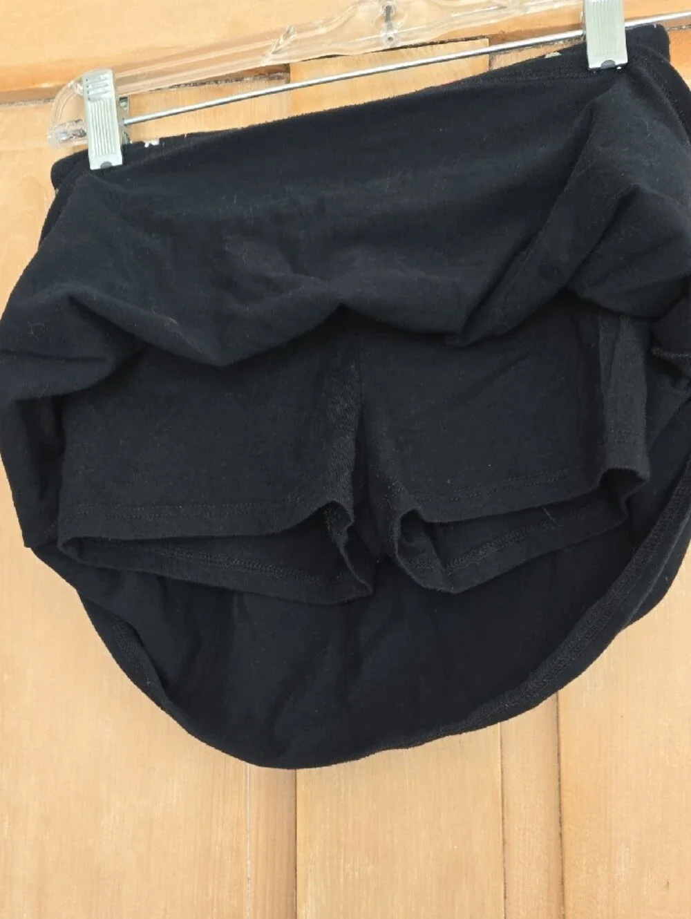 Kids Black Skirt with Coral Top Set